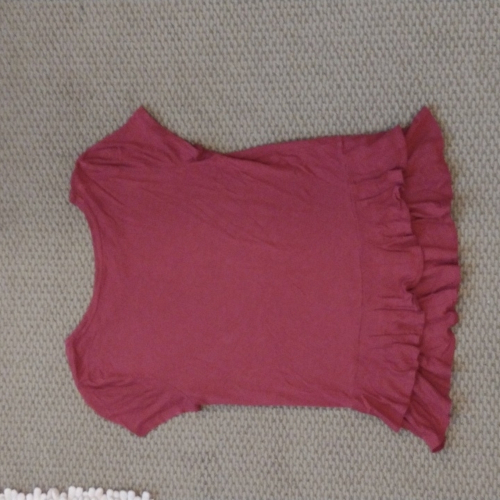 Loft Petite Ruffle Shirt - Picture 5 of 6